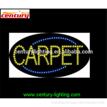 carpet animated led sign